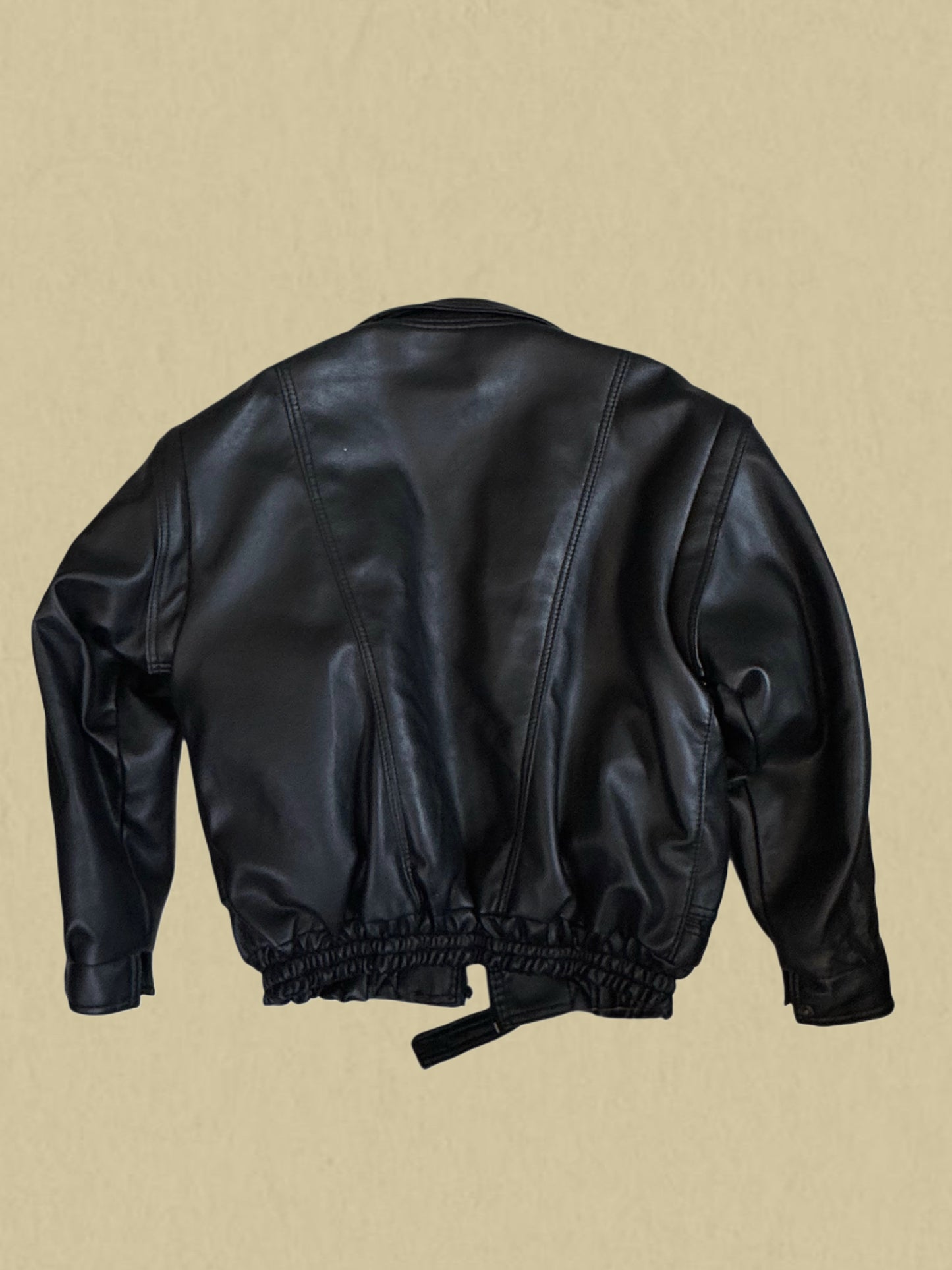 Vintage Biker-Lederjacke – klassisch & robust