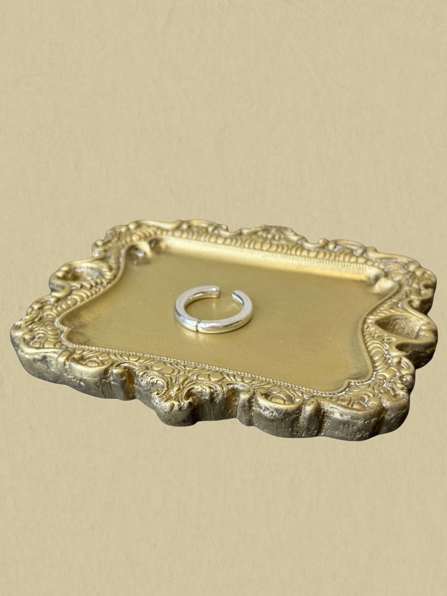 Minimalistischer Silberring