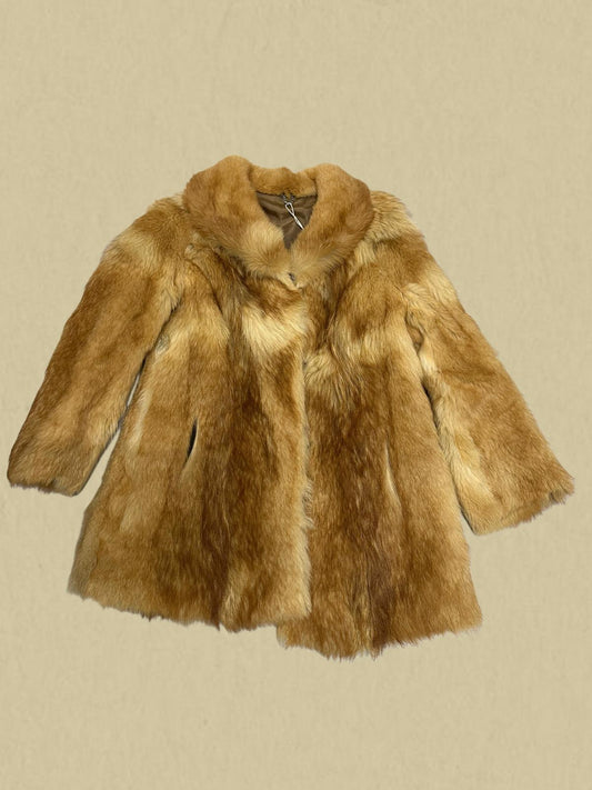Vintage Pelzjacke – Honey Gold Classic