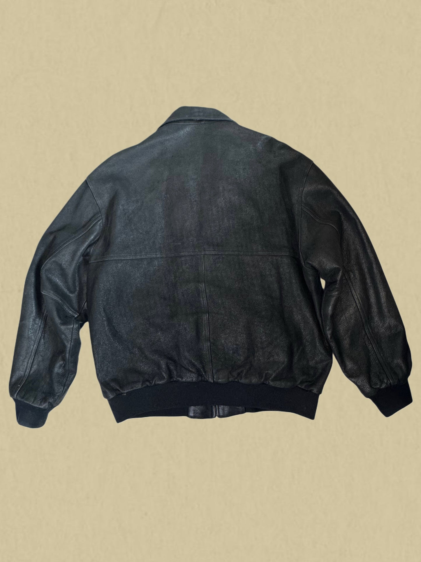 Stylische Lederjacke von Leonardo