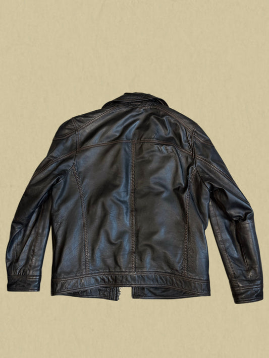 Bugatti Lederjacke – Lamb Nappa – Schwarz