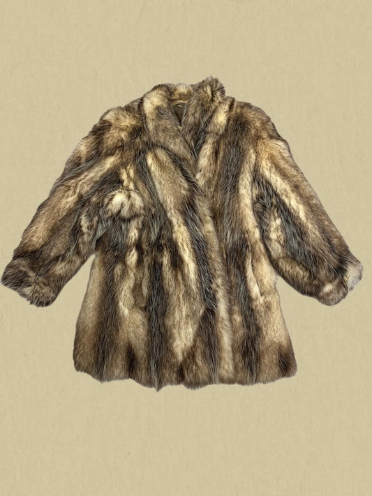 Vintage Pelzjacke – Frosted Wild